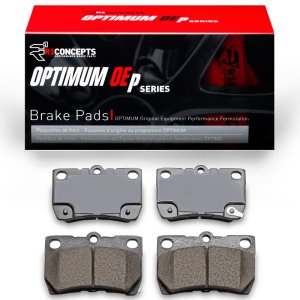 Lexus IS250 Brake Pads - Rear - R1 Concepts - Optimum OE - `06-`13